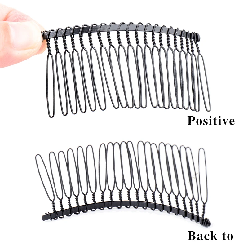 2pcs Hair Clip Combs Clasp Veil Combs Inserted Combs for Girls Wig