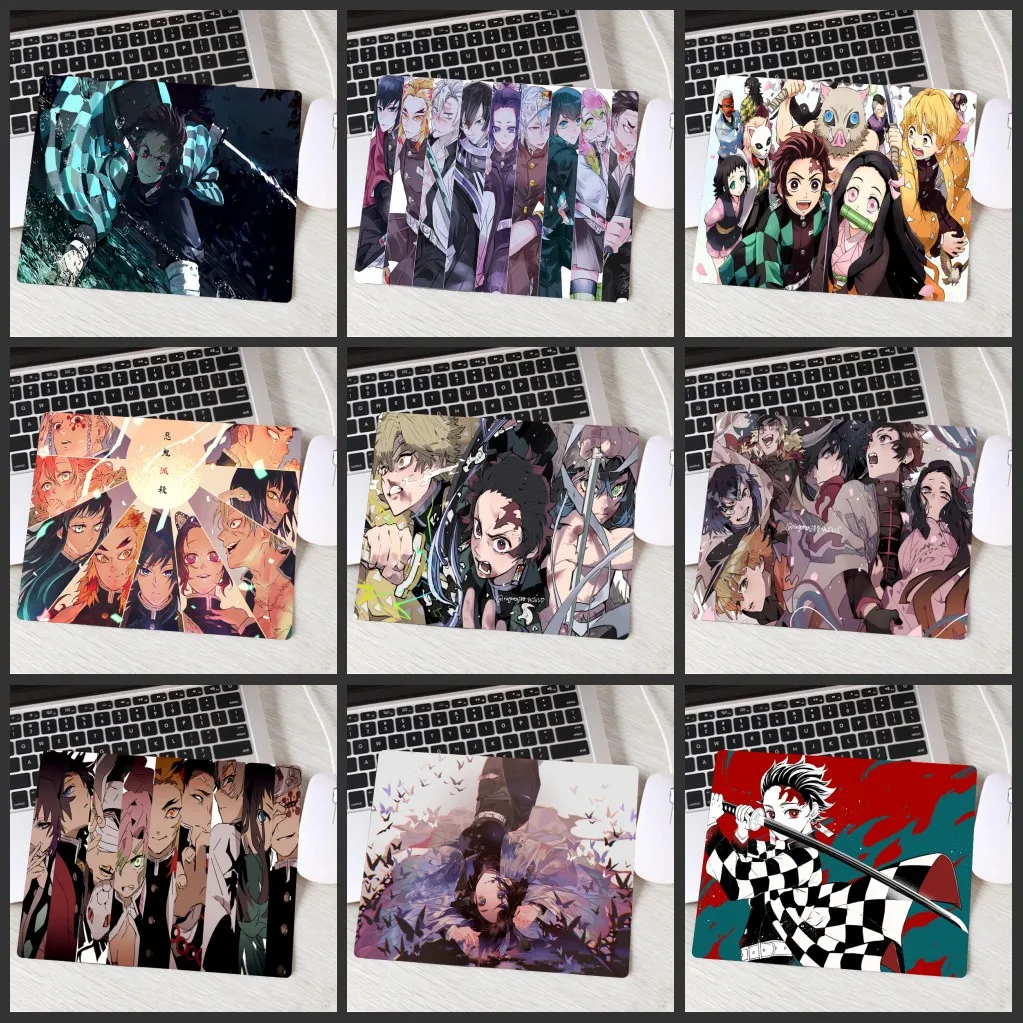 Коврик для мыши XGZ Kimetsu No Yaiba с аниме игровой коврик заблокированными краями