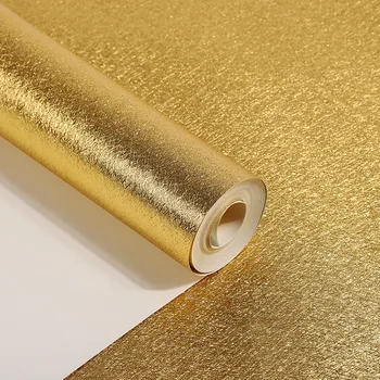 

KTV bar counter waterproof plaid gold foil wallpaper environmental protection PVC3D stereo gold silver mosaic wallpaper pillar