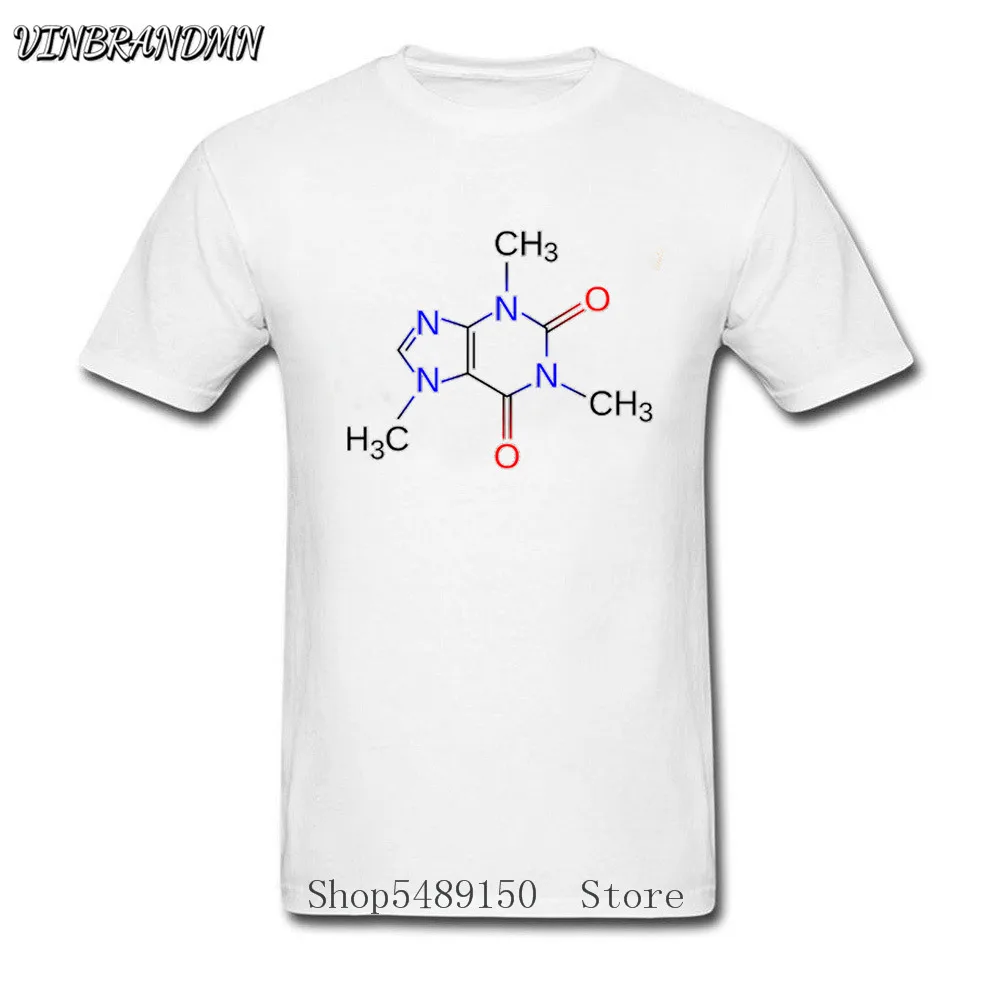 Молекула кофеина для кофе и науки Футболка &quotВлюбленные&quot физика биология