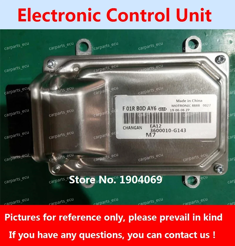 Электронный блок управления F01R00DER3 F01RB0DER3 3600010-60H M7 ECU бортовой компьютер F01RB0DAY6 3600010-G143 F01R00DAY6 для автомобиля CHANA