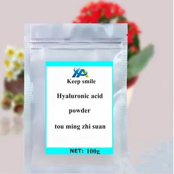 

High quality Hyaluronic acid 99% powder cosmetic grade for mask festival top supplement Body skin whitening freckle removing .