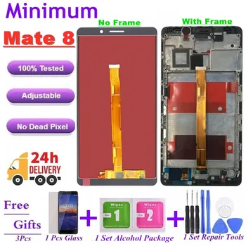 

6.0" For Huawei Mate 8 Mate8 NXT-L29 LCD Display Touch Screen Digitizer Assembly With Frame Replacement LCDs Screen + Tools