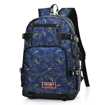 

New Wild Fashion Men And Women Canvas Shoulder Bag Casual Outdoor Sports Travel Backpack Student Bag