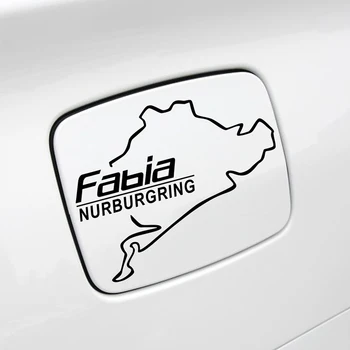 

Car Fuel Tank Cap Stickers Reflective PVC Decals For Skoda Fabia 1 2 3 MK1 MK2 Auto Racing Nurburgring Decor Vinyl Accessories
