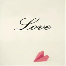 Любовь гостиная спальня съемные наклейки на стену импортные товары производители Европа и Америка пословицы бумага английский Cust