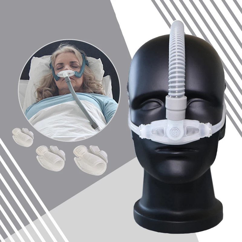 Силиконовый гель CPAP SML Размер Подушка все в медицине сна носовая маска для храпа и лечения апноэ с поясом маска