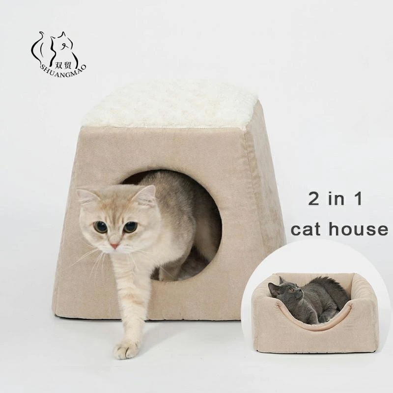 Collapsible Cat Cave Warm House Kennel Beds Pet Cats Sofa Mats Dogs For Small Kittens Home Window Sleeping Nest Indoor Products Cat Beds Mats Aliexpress