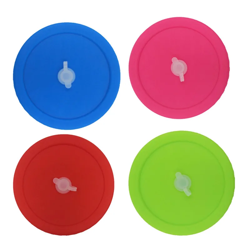 

70MM/86MM 6PCS Drinking Bottle Lid Assorted Color Mason Jar Lids Cover with Plum Plug Straw Holes Rust Resistant Canning Caps
