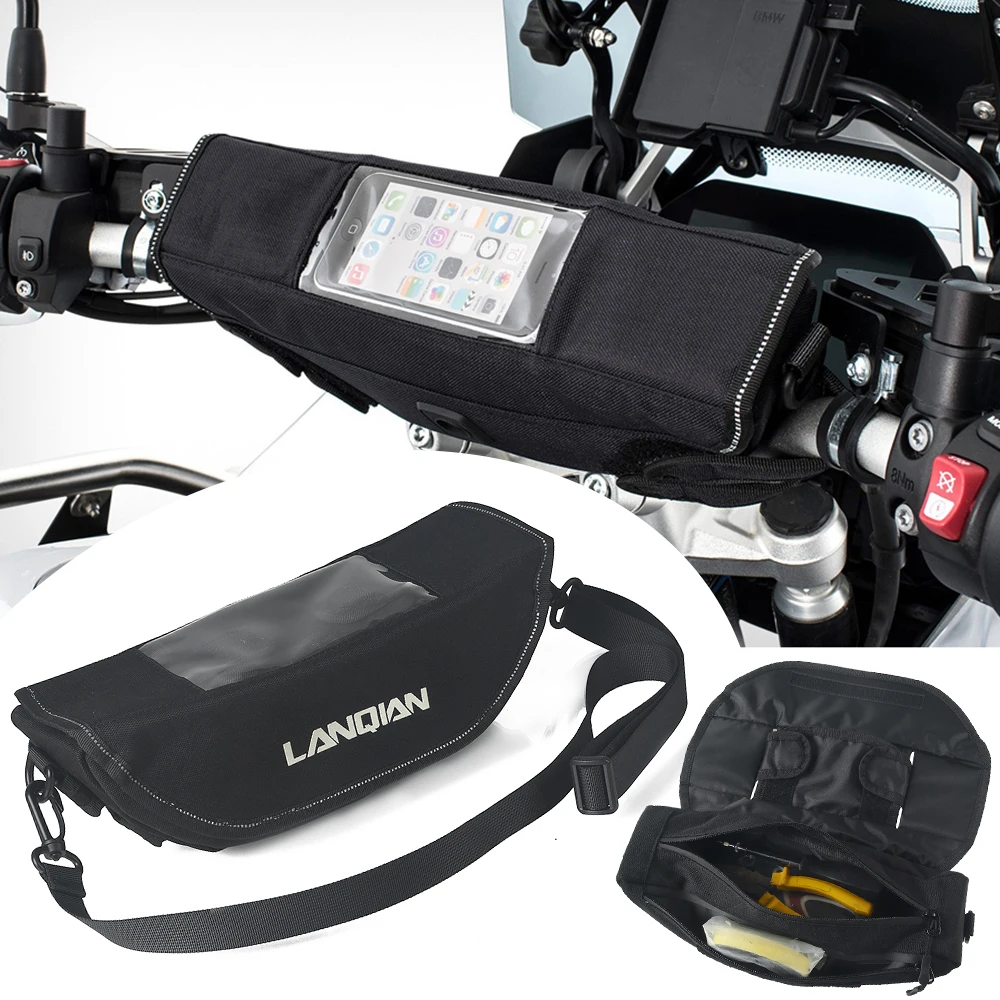 

For Husqvarna 701 SUPERMOTO 701 SUPER MOTO 701 ENDURO Motorcycle Waterproof Handlebar Bag Reflective Travel GPS Navigation Bag