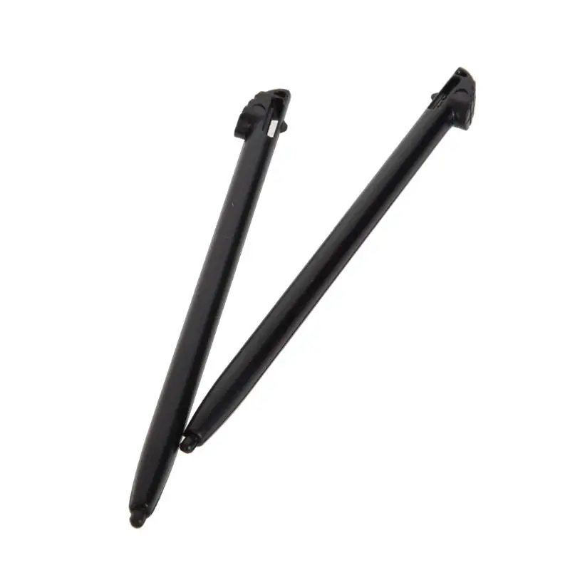 2 X Черный пластиковый стилус для сенсорного экрана для nintendo 3DS N3DS XL LL