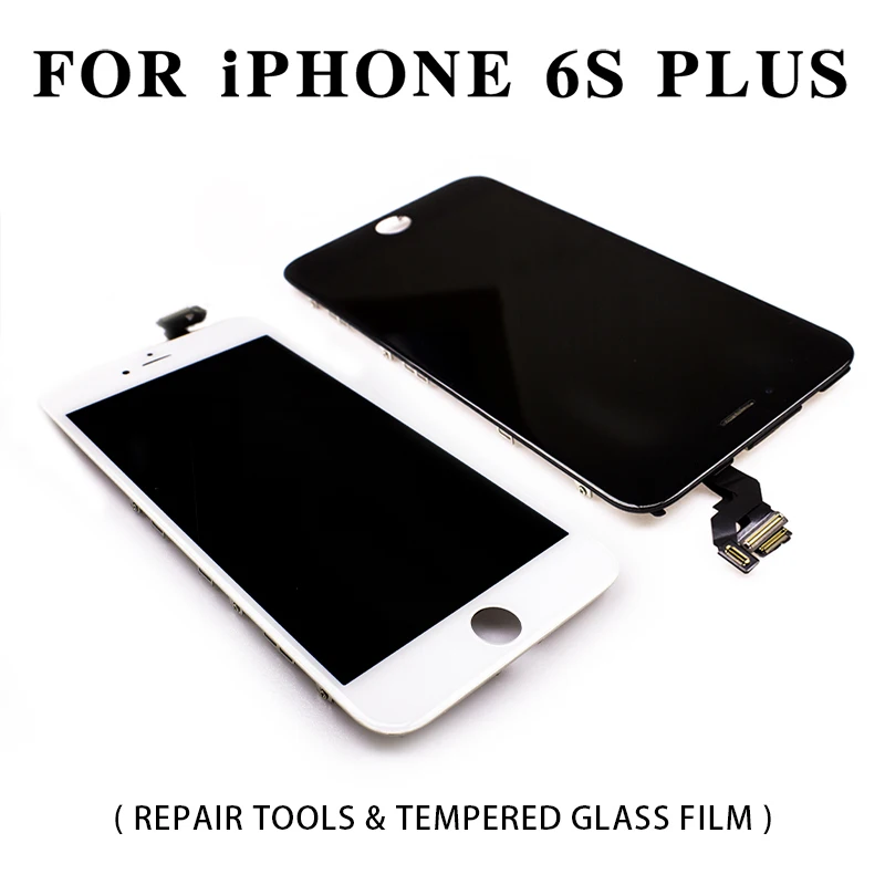 Full Complete LCD For iPhone 6 6S PlusLCD Display Touch Screen Digitizer Assembly Replacement with Front Camera No Dead Pixel | Мобильные