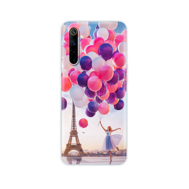 Realme 6 Case Realme 6 Pro Cases Realme 6s bag Silicon Soft TPU Back Phone Cover For OPPO Realme6 6Pro Realme6Pro Case Shell