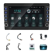 1 Din Android 8,1 10 дюймов пресс-экран Автомобильный стерео аудио плеер gps FM радио wifi BT USB MP5 плеер