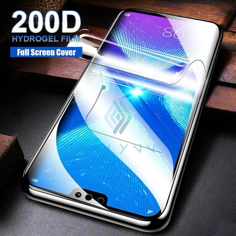 

200D Screen Protector For Huawei Honor 8X 9X 20 10 i Pro Lite Hydrogel Film For Nova 3e 3i 5 5i 5T P Smart Z Plus Soft Film