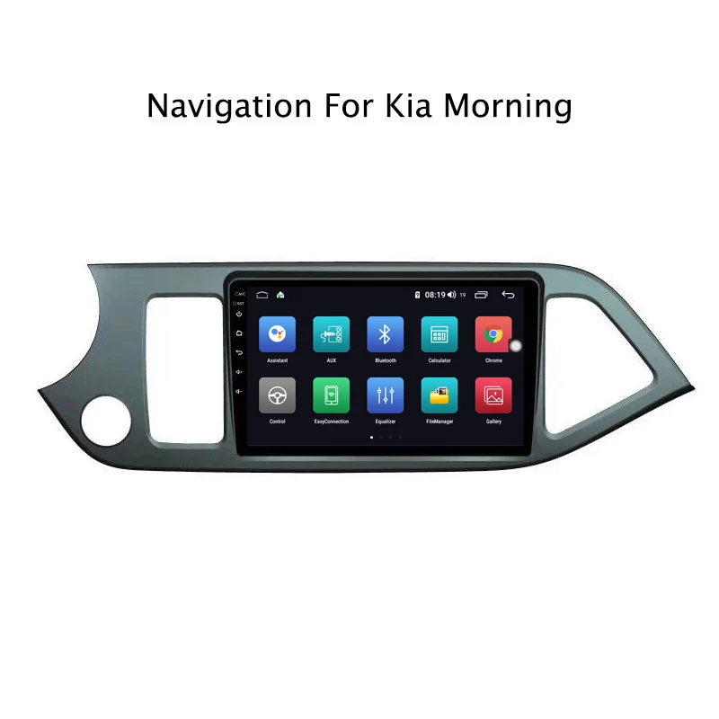 Best Ectwodvd 9inch Andriod 8.1 Car DVD GPS For Kia Morning 2011-2015 4G RAM 64G ROM CarPlay DSP 4G LTE with WIFI 1 Best Ectwodvd 9inch Andriod 8.1 Car DVD GPS For Kia Morning 2011-2015 4G RAM 64G ROM CarPlay DSP 4G LTE with WIFI 1