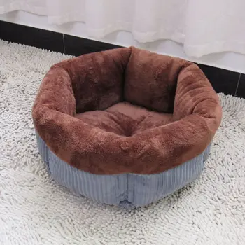 

Pet Bed for Cats and Small Dogs Cat Bed Round Shape Dog Beds T8WE