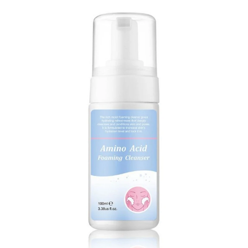Очищающее средство для лица Bubble Acne пилинг лица Очищение богатое вспенивание увлажняющее масло контроль уход за кожей лица - Цвет: Белый