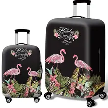 New Flamingo Suitcase Dust Cover Travel Elasticity Trolley Case Dust Cover Sets Durable Suitcase Protective Trunk Covers
