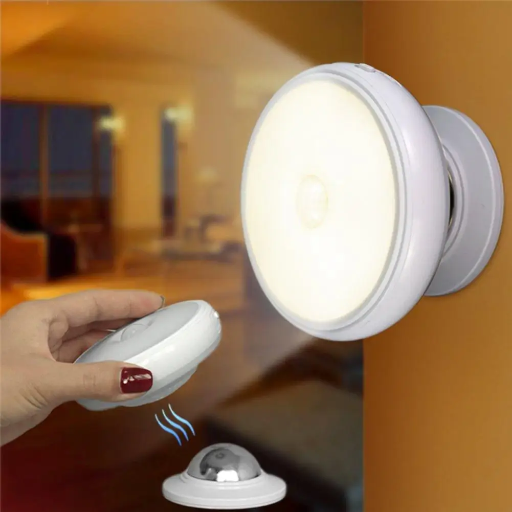 

360 Degree Rotating Rechargeable LED Night Light Motion Sensor light Security Wall lamp for Bedroom Stair Kitchen toilet lights