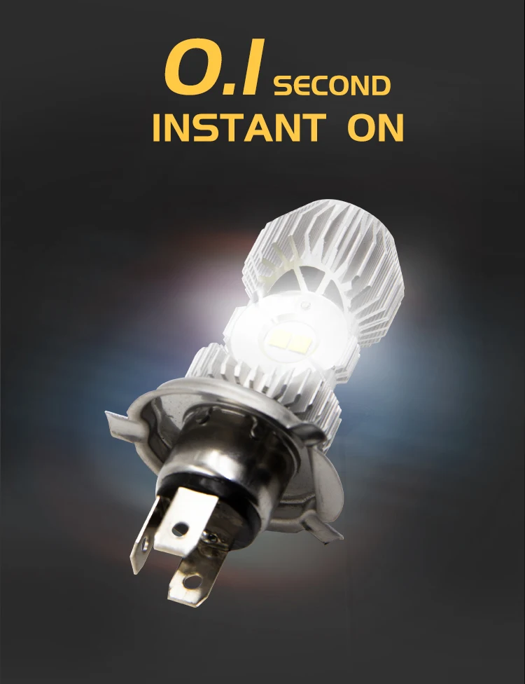 Route101 H4 LED Headlight for Motorcycle HS1 Hi/Lo Headlamp S2 H6 BA20D LED Moto White 12V Bulb 9-85V Motorbike Scooter ATV Lamp Route101 H4 LED Headlight for Motorcycle HS1 Hi/Lo Headlamp S2 H6 BA20D LED Moto White 12V Bulb 9-85V Motorbike Scooter ATV Lamp