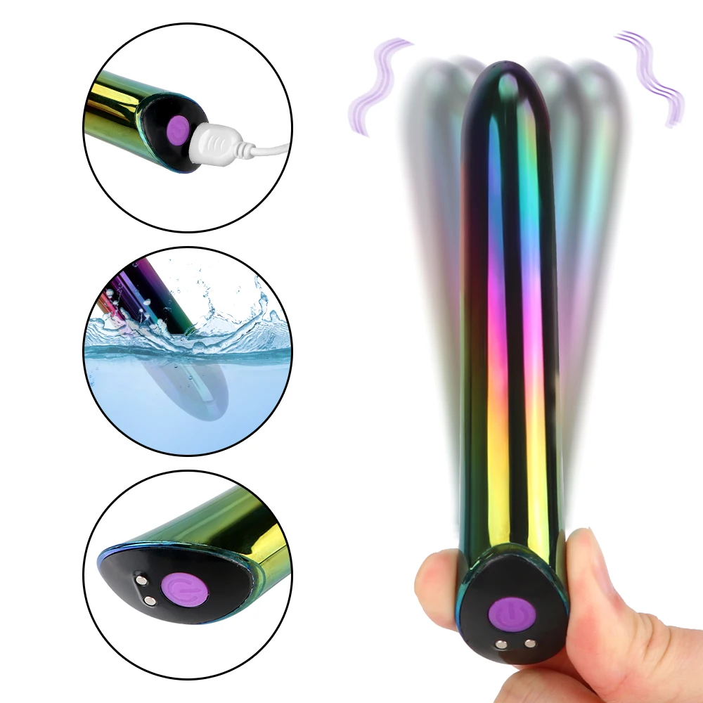 Bullet Vibrator Powerful Clitoral Stimulator Female Masturbator_voghion.com
