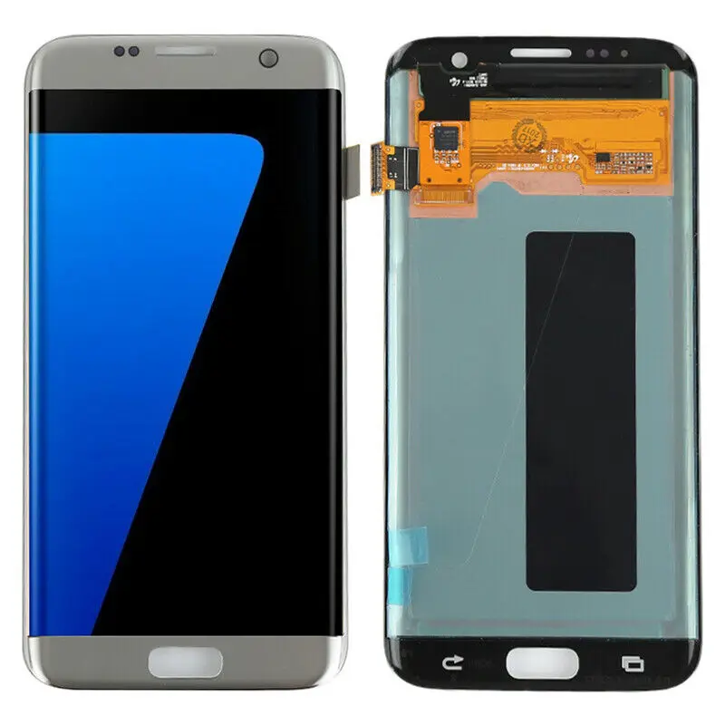 100%ORIGINAL 5.5'' AMOLED LCD for SAMSUNG Galaxy s7 edge G935 G935F Touch Screen Digitizer Display With Black Dots