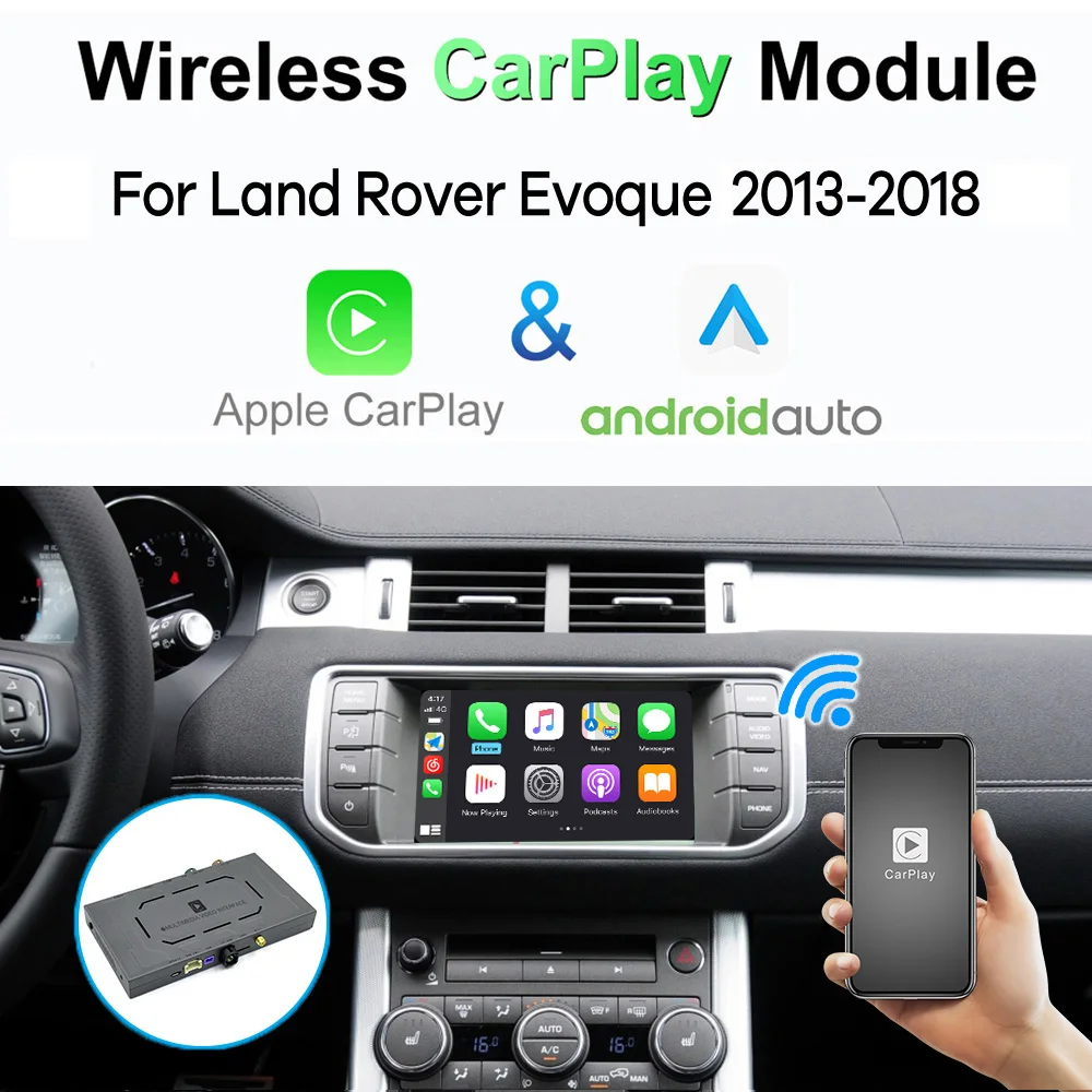 Carplay range rover evoque
