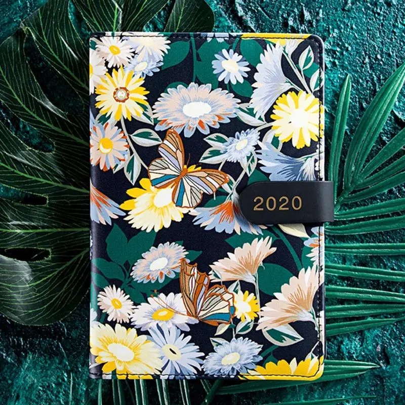 Agenda 2020 планировщик Orgainzer B6 дневник блокнот в сетку Kawaii корейский ежемесячный недельный Блокнот Книга руководство по путешествию подарок C26