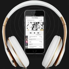 Беспроводная bluetooth-гарнитура беспроводные наушники Bluetooth стерео HIFI Складные портативные наушники с микрофоном TF карта AUX кабель