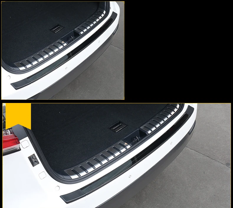 Lsrtw2017 for Lexus NX NX300 NX300h Car Trunk Tailgate Threshold Guard Board Trims Protector Interior Accessories