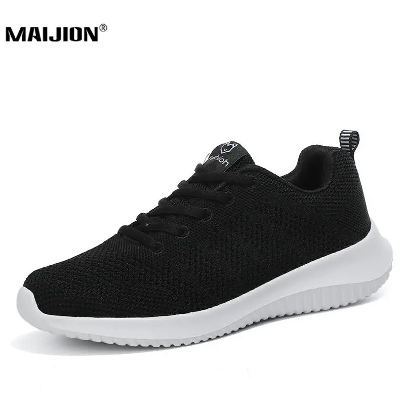 Women Sneakers Outdoor Comfortable Mesh Walking Jogging Ladies Light Flats Shoes Breathable Soft Athletics Weaving | Спорт и