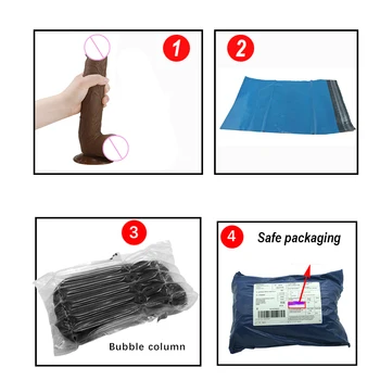 28*5CM Super Huge Black Dildos Strapon Thick Giant Realistic Dildo Anal Butt with Suction Cup Big Soft Penis Sex Toy For Women 6