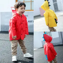 Плащ-дождевик с изображением животных для детей, Детский зонт, шляпа, волшебный плащ без рук