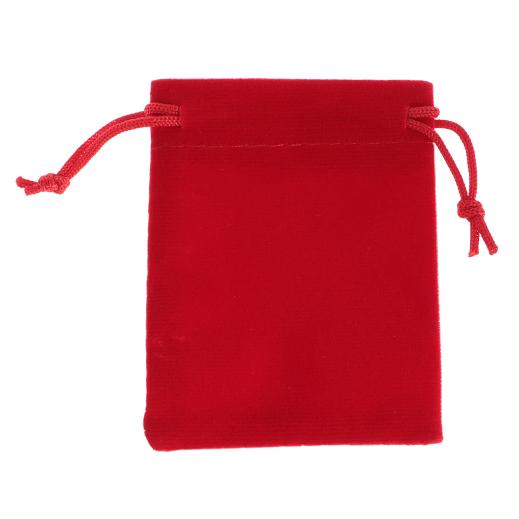 10 pcs Velvet Bags Wedding Party Gift Drawstring Jewelry Pouches Perfect Gift Bags for Party Wedding Bracelets and Watches