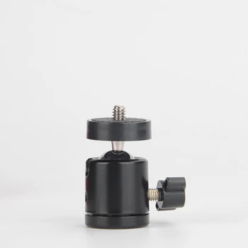 

Mini Ball Head 1/4" Mount for Camera Tripod for SB800 SB900 580EX II vidicon Flash phone holder