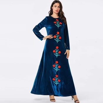 

Velvet Abaya Turkish Hijab Muslim Dress Islamic Clothing Abayas For Women Islam Robe Caftan Dubai Kaftan Elbise Djelaba Femme