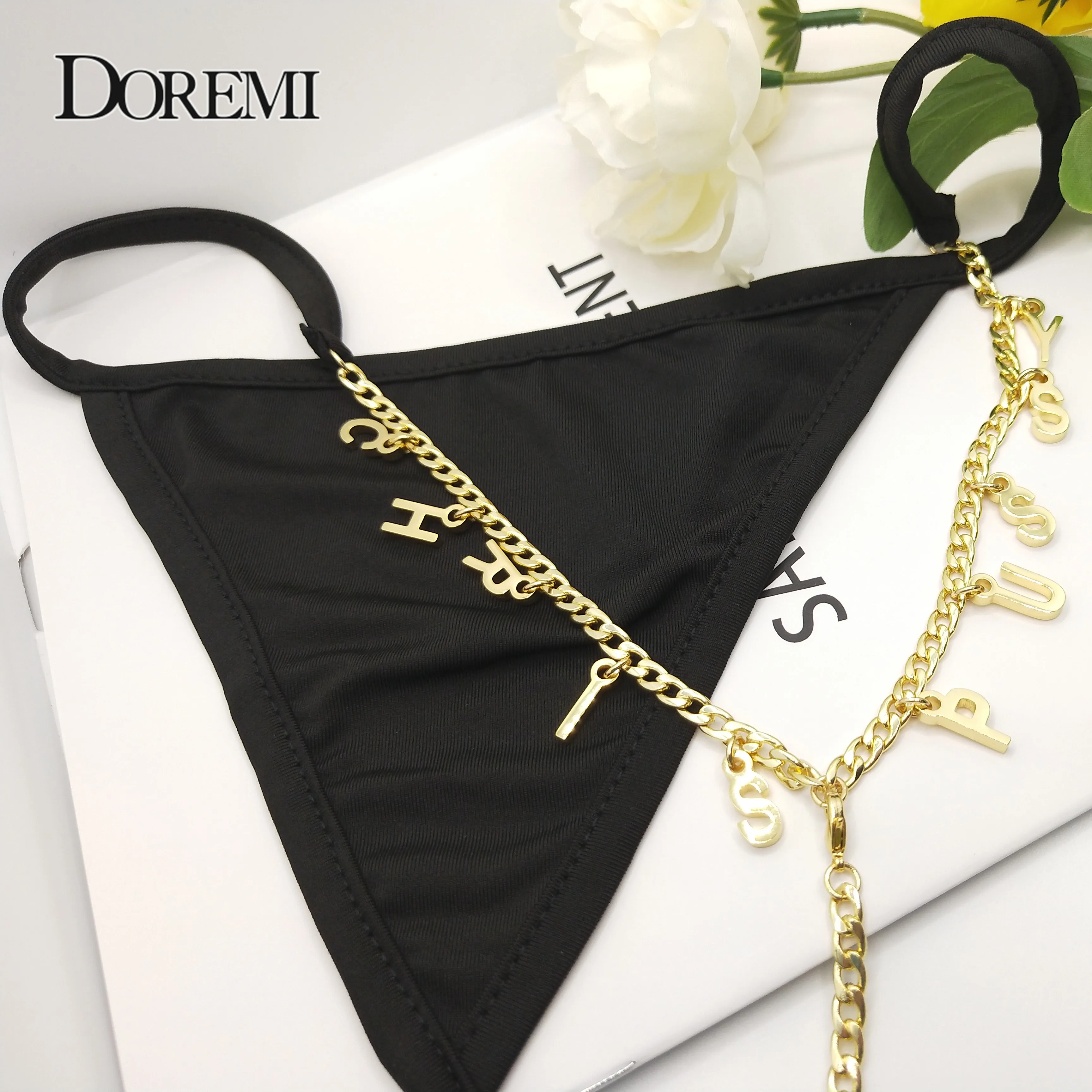 Customized Waist Chain Jewelry  Stainless Steel Thong Panty - Summer Sexy  - Aliexpress