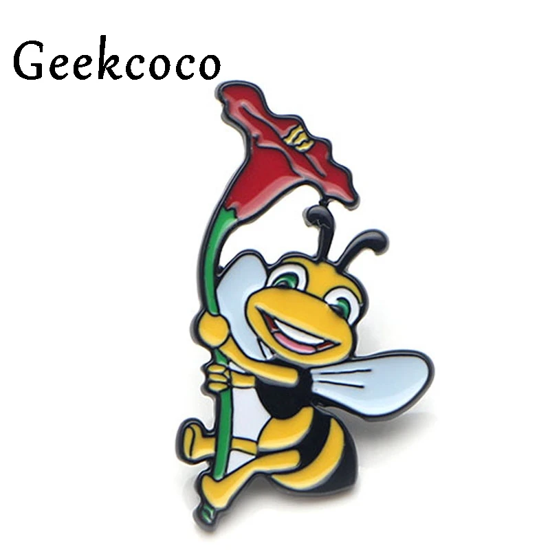 Geekcoco, модная эмалированная булавка, мультяшная Милая брошь, коллекция, Металлический Нагрудный значок, значок, броши для женщин и мужчин, ювелирные изделия, подарки J0578