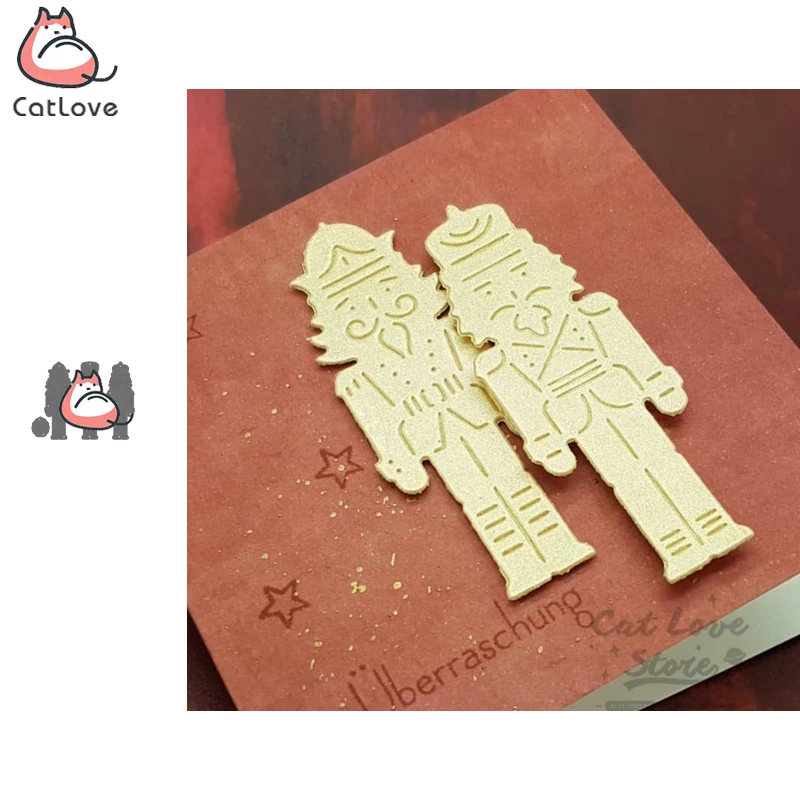 Солдатская кукла из мультфильма металлические режущие штампы трафарет для