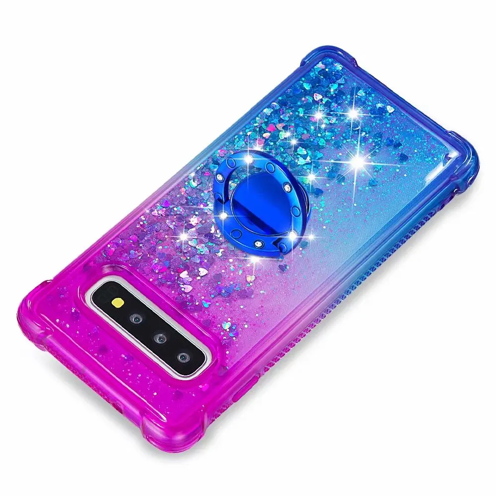 Противоударный чехол для samsung Galaxy S9 S8 S10 плюс Note9 S10lite Note8 на 360 ° с подставкой-держателем в виде кольца Galaxy Note 10 чехол