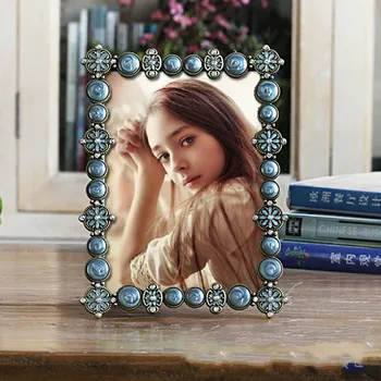 

1PCS 6-inch 7-inch 8-inch 10-inch Metal Picture Frames Wall Photo Frame Wedding Photo Studios Display Frames