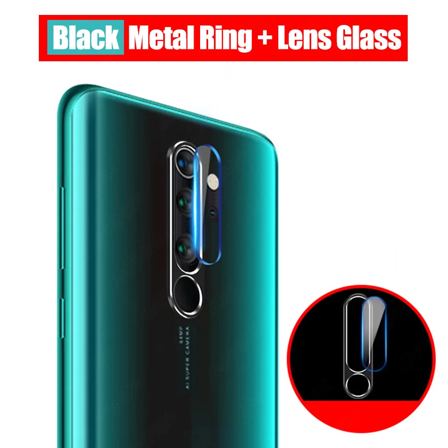 Tempered Glass For Xiaomi Redmi Note 8 7 Pro Case on Xiomi Redmi 8 Note8 Note7 Pro Cover Glass Camera Lens Protector Ring Cover