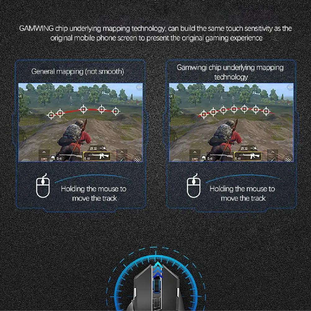 MeterMall PUBG мобильный телефон игровой контроллер мыши Клавиатура Battledock конвертер