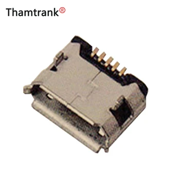

100pcs/lot Micro USB SMT 5 Pin Female B Type Jack Socket Micro USB PCB Mount Wholesales