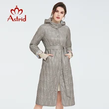 アストリッド 2020 春暖かい薄手のコットンジャケットロング а でゆったりとした衣服女性プラスサイズロングコートの女性 ZM-9428(China)