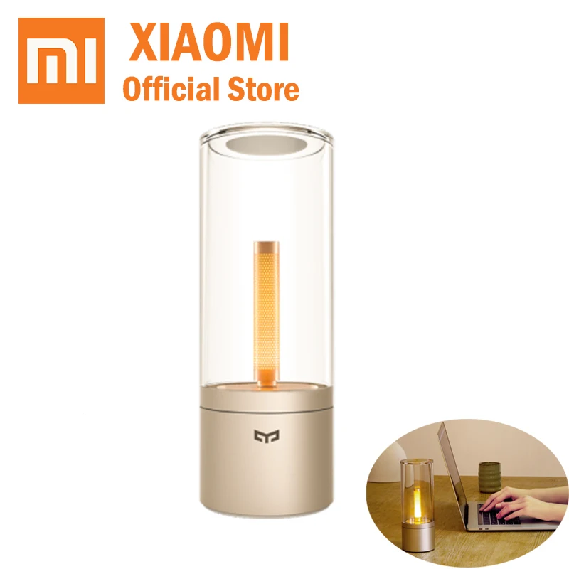 Xiao mi yeelight подсвечник Романтический умный контроль Светодиодные ночные лампы для