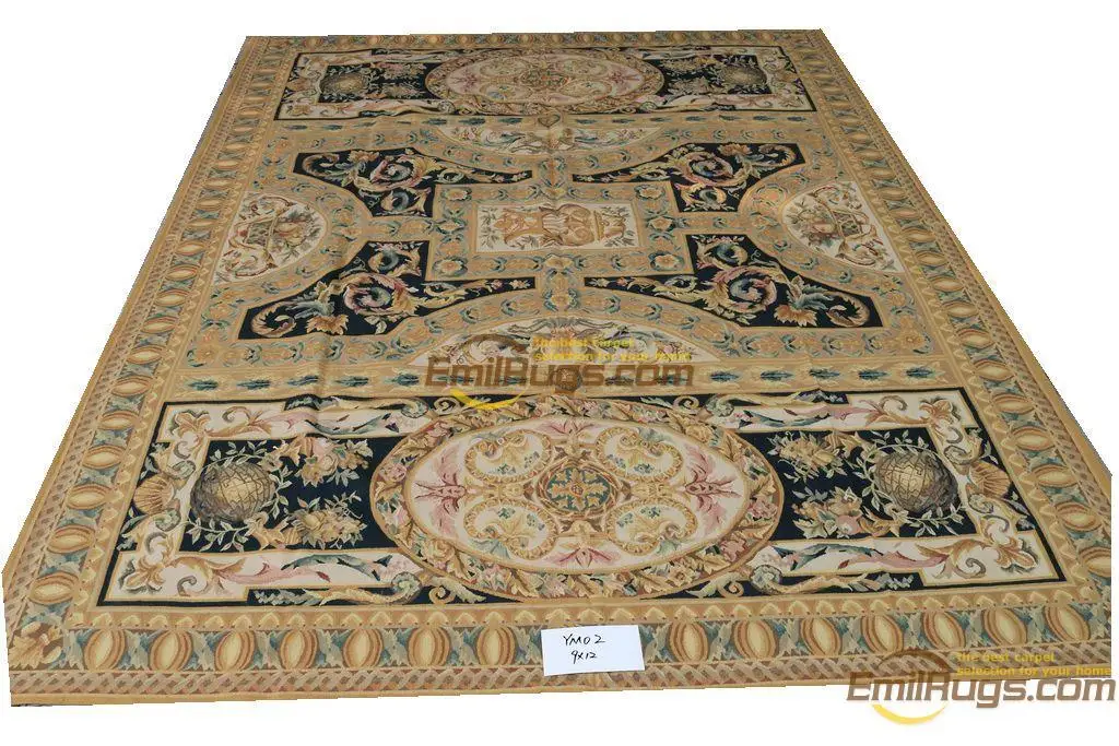 Французский ковры Обюссон RU 274 см X 366 см X 9 см X 12' YM02gc156aubyg6