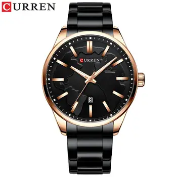 

CURREN New Men Gold Watch Luxury Brand Analog Sport Watches Fashion Business Quartz Clock Male Waterproof Relogio Masculino