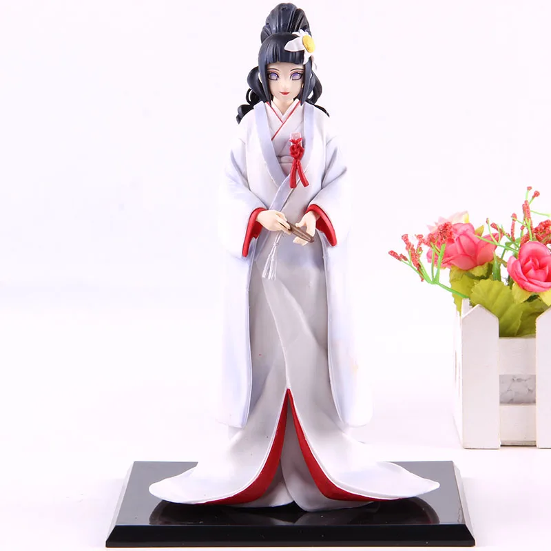 Девочки Хината Hyuga Свадьба Ver. Наруто Shippuden ПВХ Коллекция Модель игрушки хууга Хината аниме фигурки